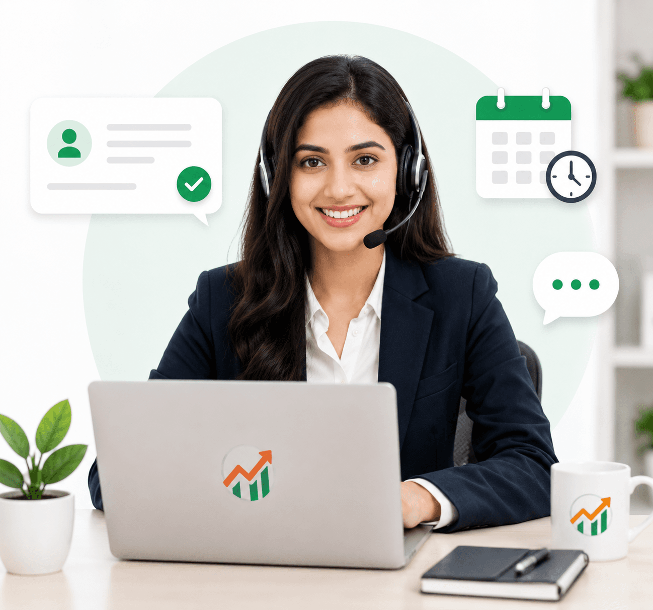 Business expert ready for your consultation